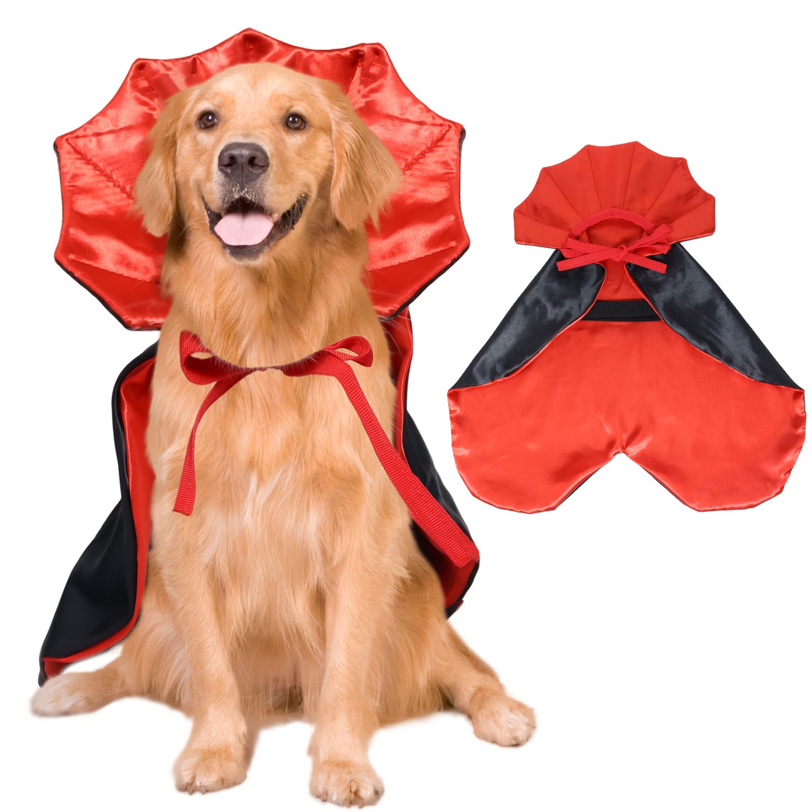 ROSAUI Christmas Dog Cape