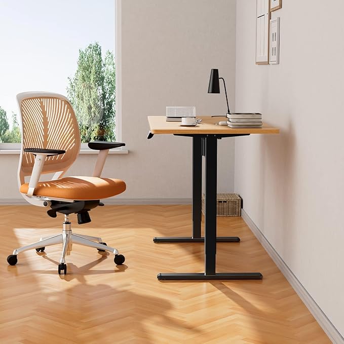 Patas de Escritorio Eléctrico ErGear, Ajustable en Altura, Marco Negro miniatura 2