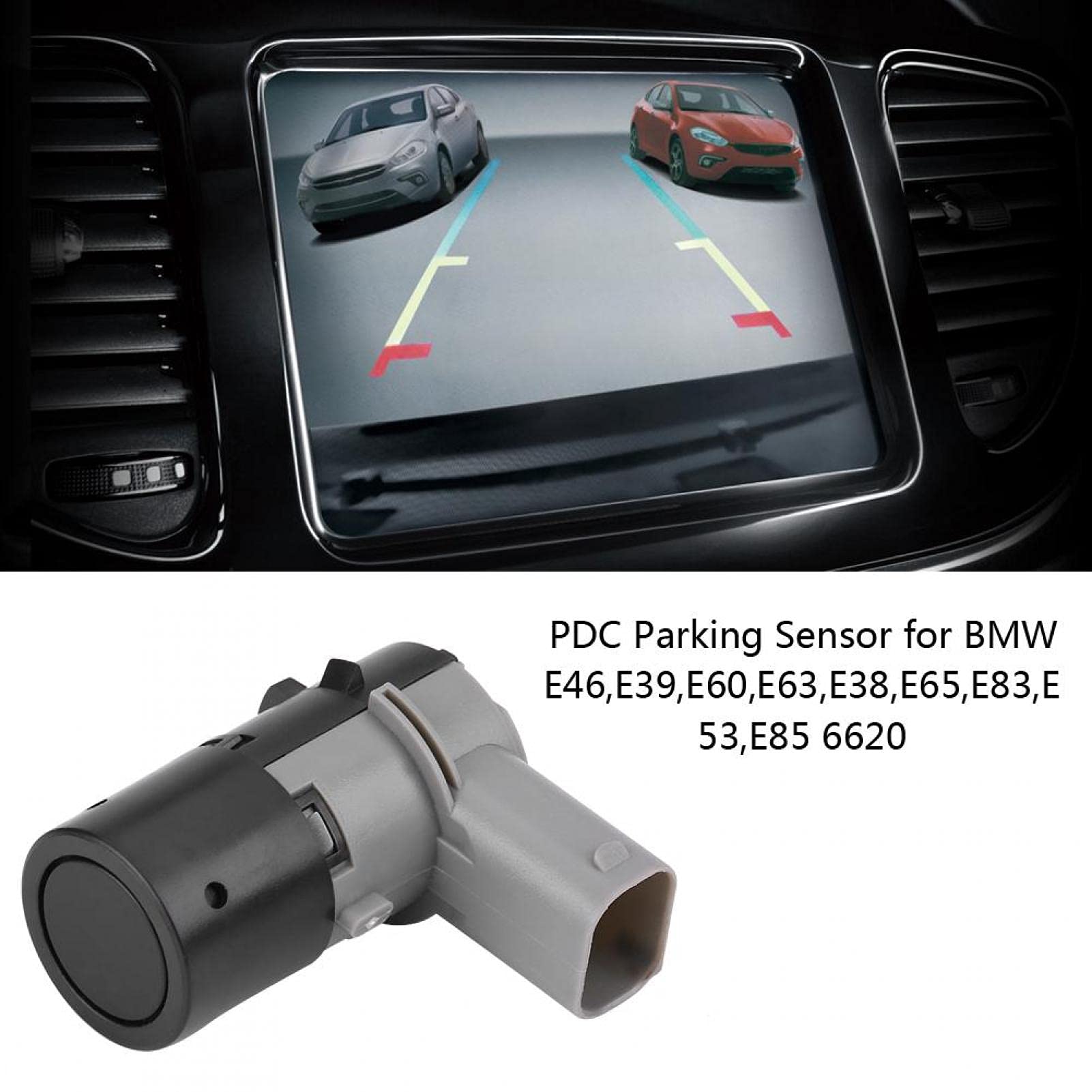 Headerbs Sensore di Parcheggio PDC per E46 E39 E60 E63 E38 E65 E83 E53 E85 6620 66206989068