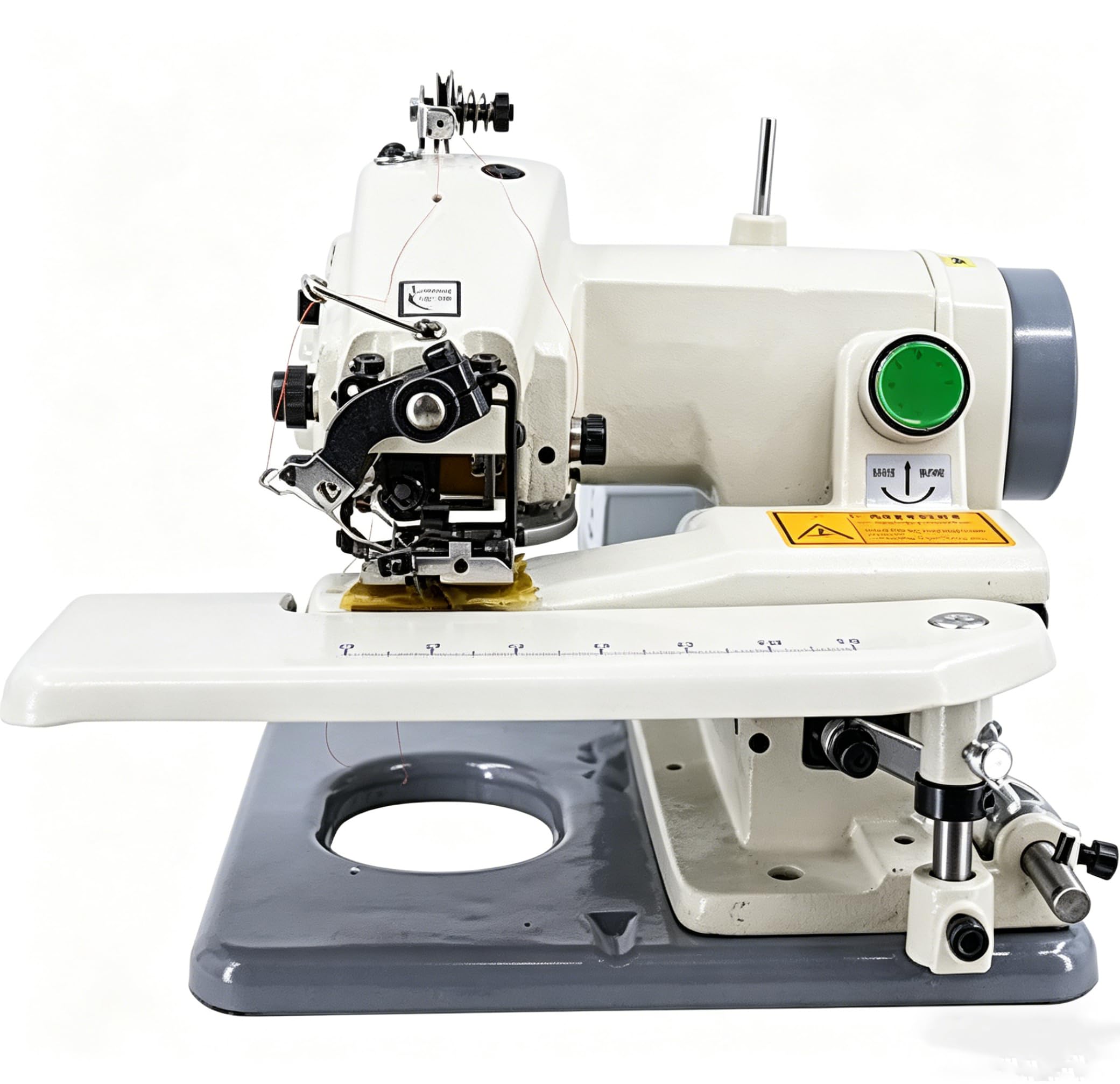 Máquina de coser de punto ciego, dobladillo de escritorio portátil para dobladillar puños, vestidos, faldas y cortinas, perfecta para alteraciones rápidas y acabado profesional