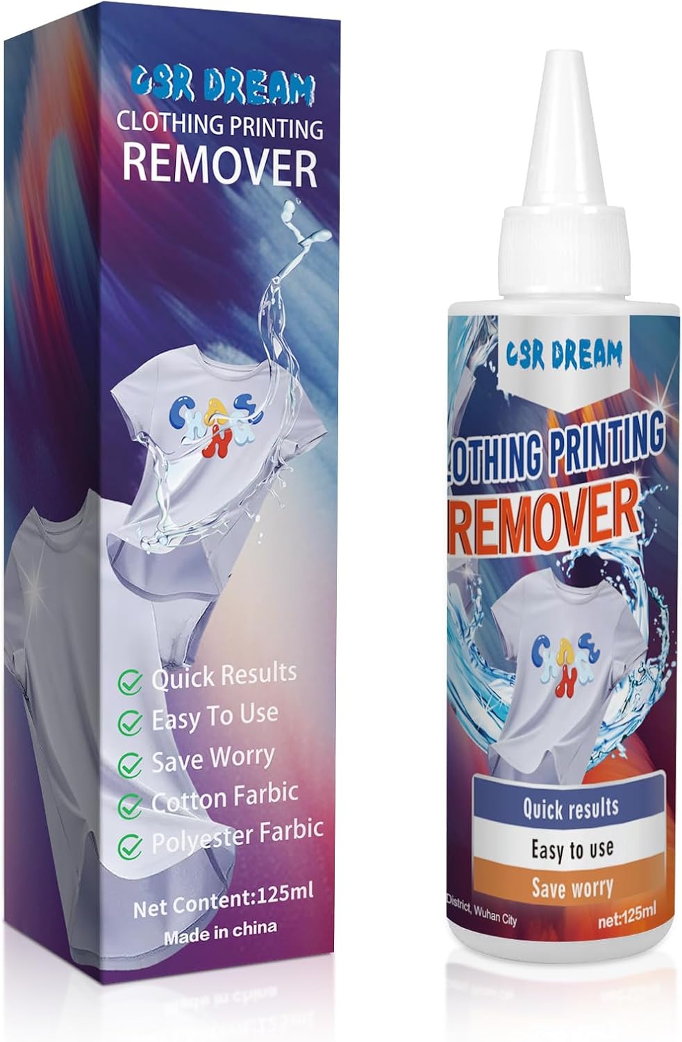 Amazon.com: CSR DREAM Heat Transfer Vinyl Remover for Fabrics, Vinyl ...