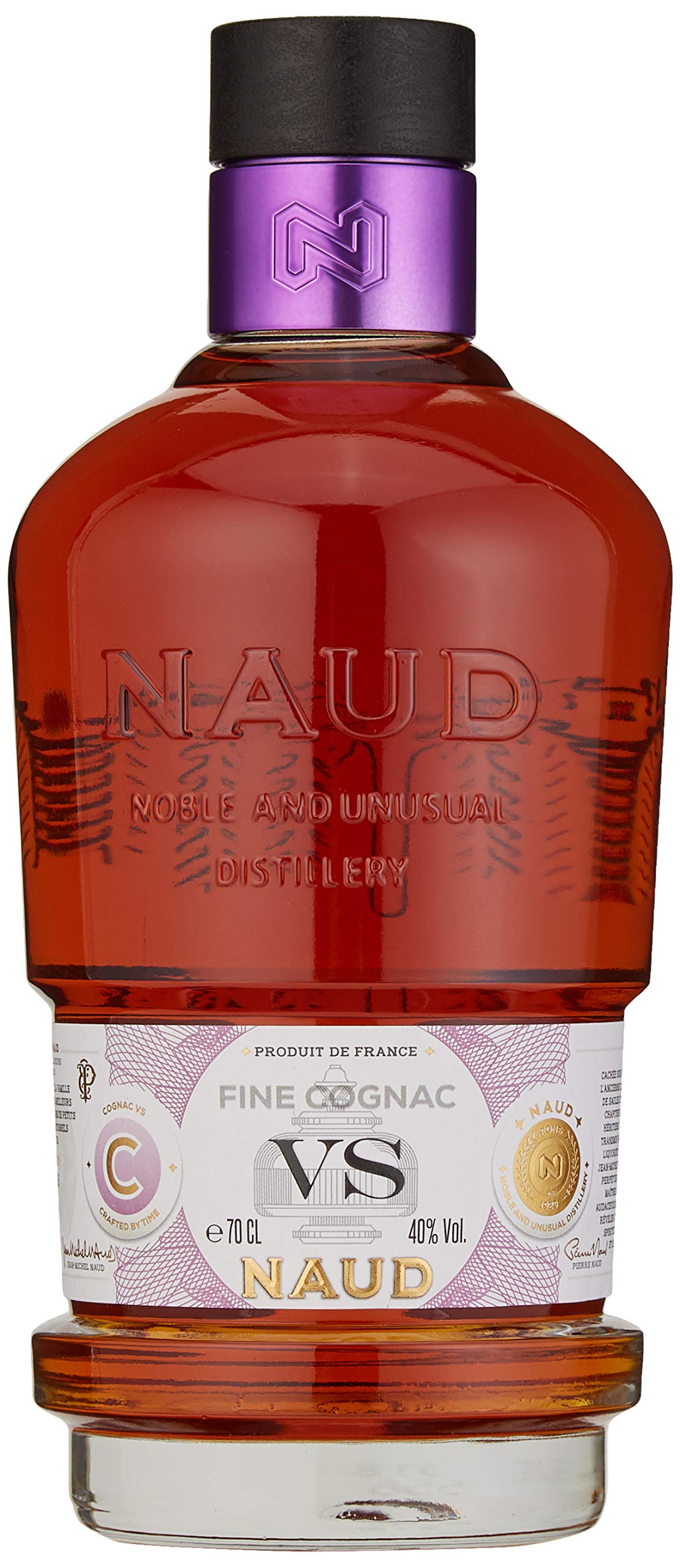 NAUD VS COGNAC French Grapes Copper Pot Still Family Distillery Delicate Fruit & Spice 40%…