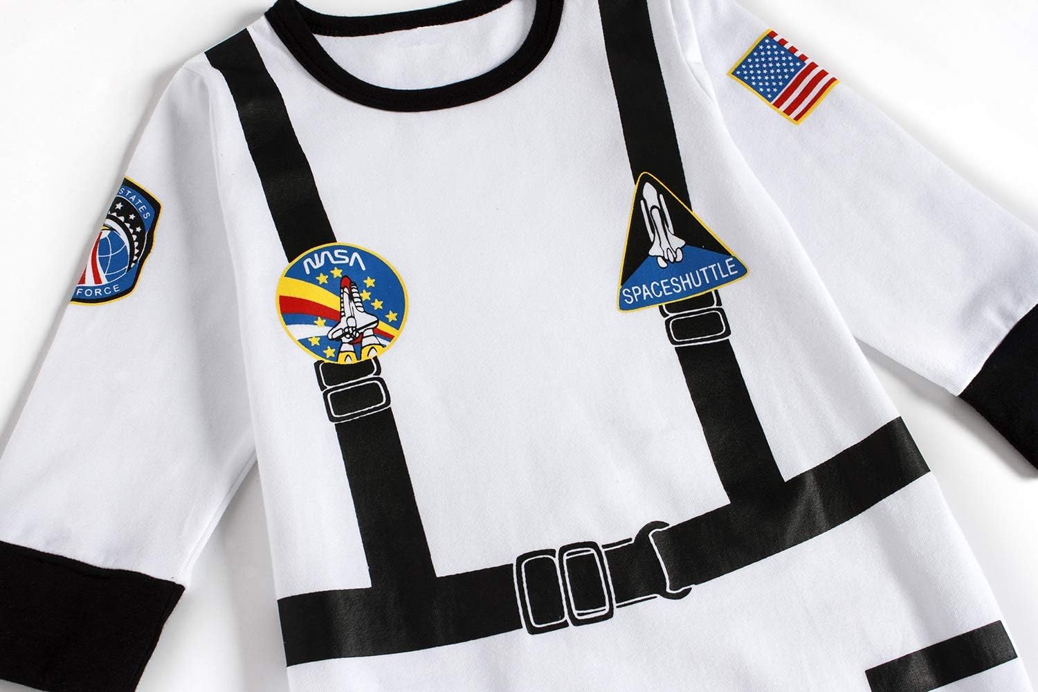 Paddy Field Baby Boys Girls Astronaut Suit Space Explorer Jumpsuit Cosplay Costume Halloween - Image 3