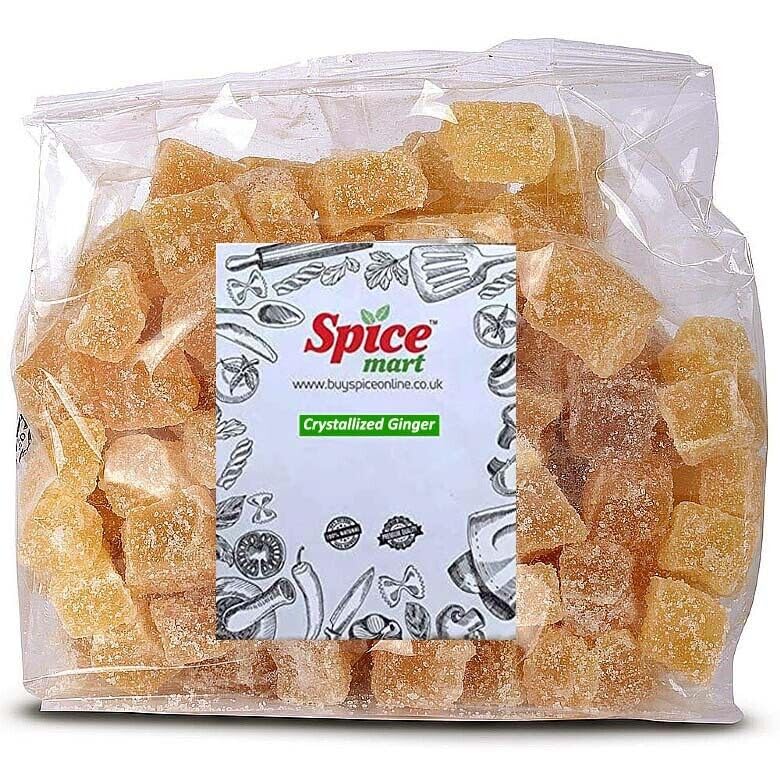 Crystallized Ginger with Caster Sugar Ginger Pieces Free UK P&P 100g-950g (200g)