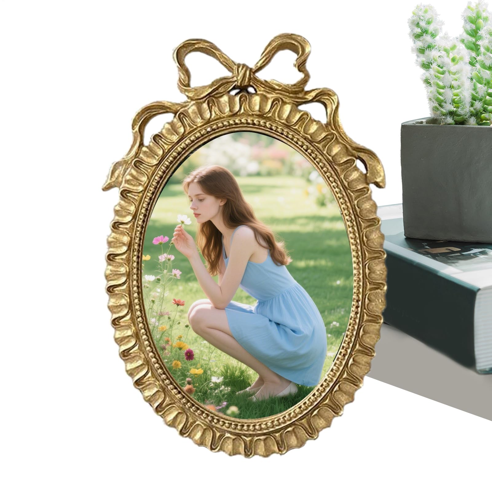 Cadre photo de style vintage or antique, le cadeau idéal pour Noël