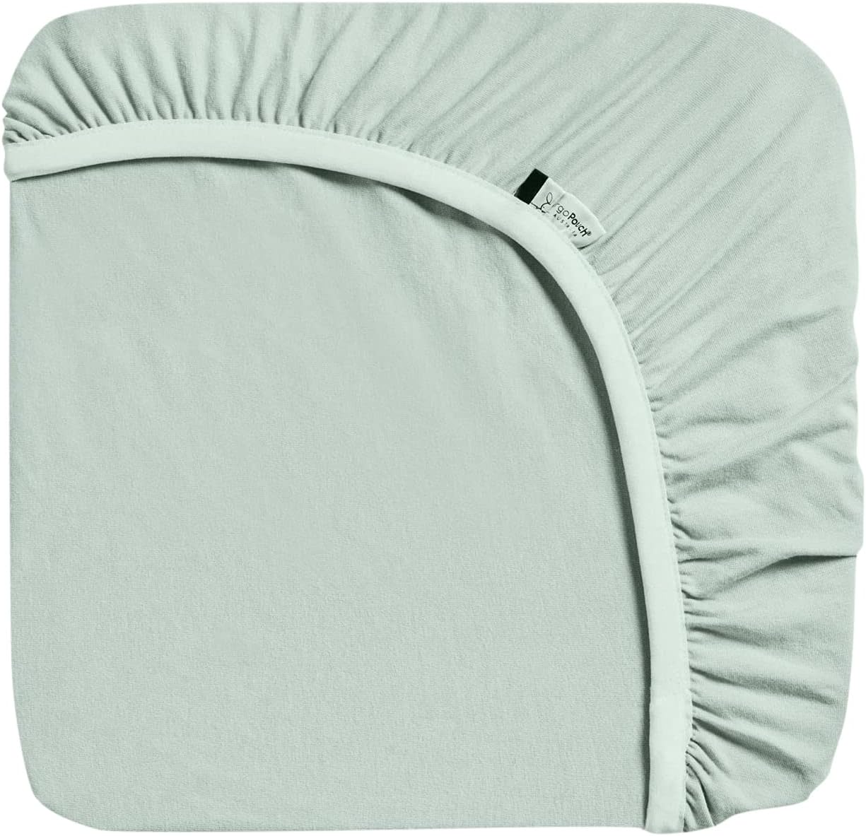 ergoPouch Cot Organic Cotton Fitted Sheet, Sage Baby