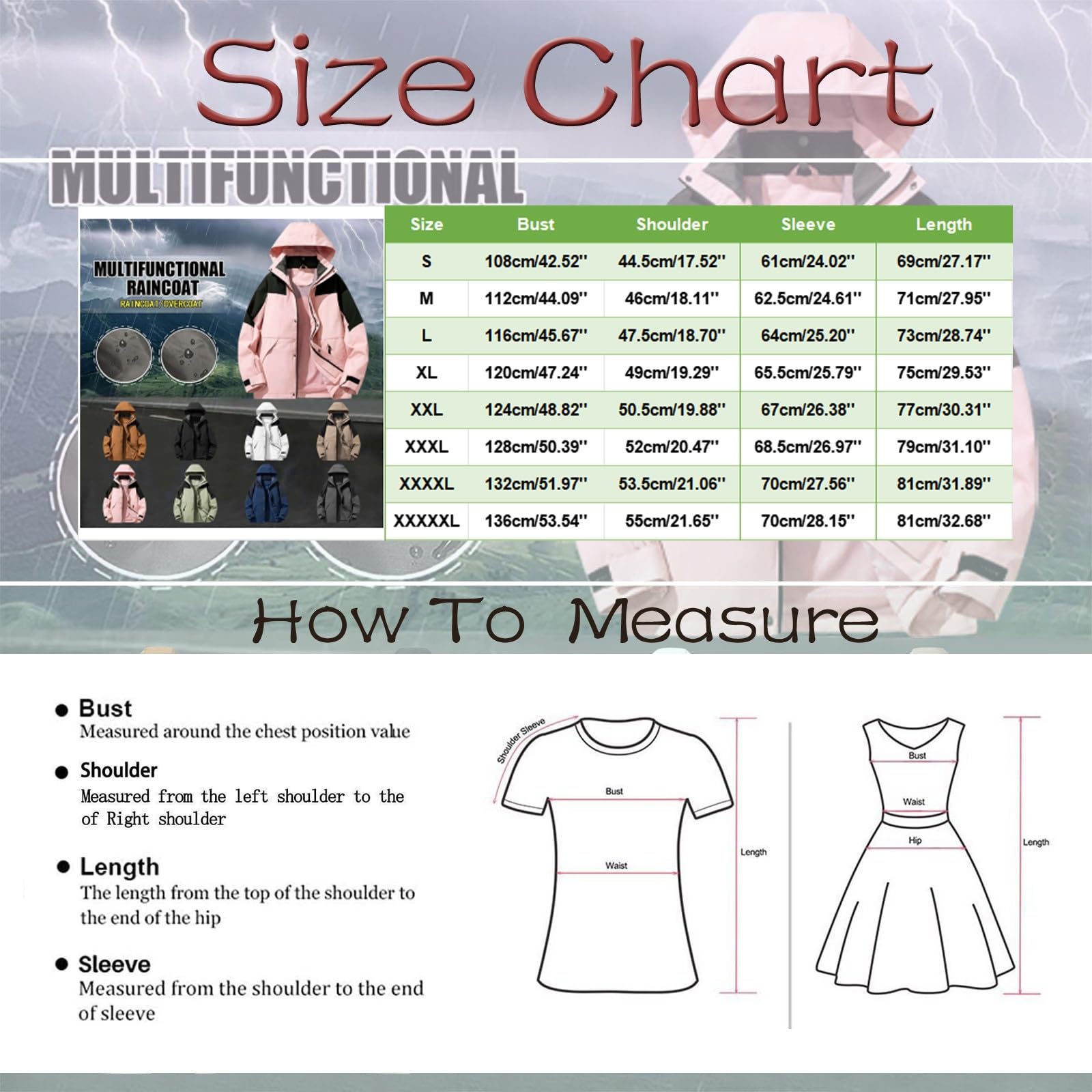 Chubasquero para mujer de una sola capa para senderismo para hombre/mujer, cortavientos para exteriores, para trekking, chaquetas de primavera