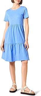 Featured from Amazon brandsFeatured from Amazon brands Amazon Essentials Women's Short Sleeve Tiered Crew Neck Dress
