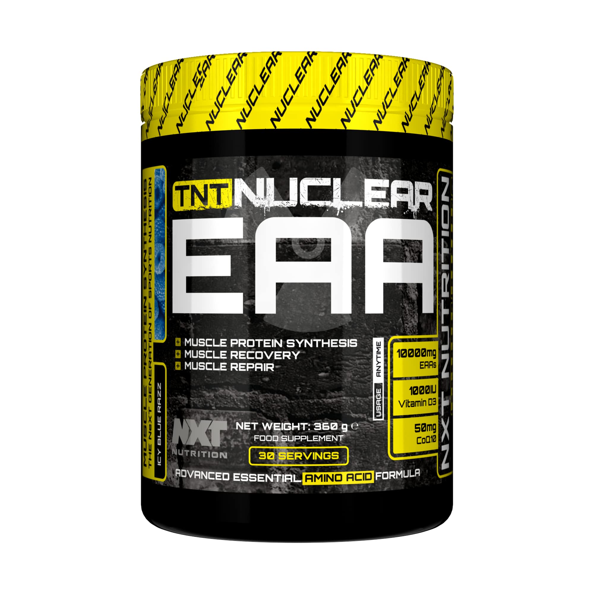 NXT TNT Nuclear EAA's | Performance, Endurance and Energy Support | Amino Acids | (ICY Blue Razz)