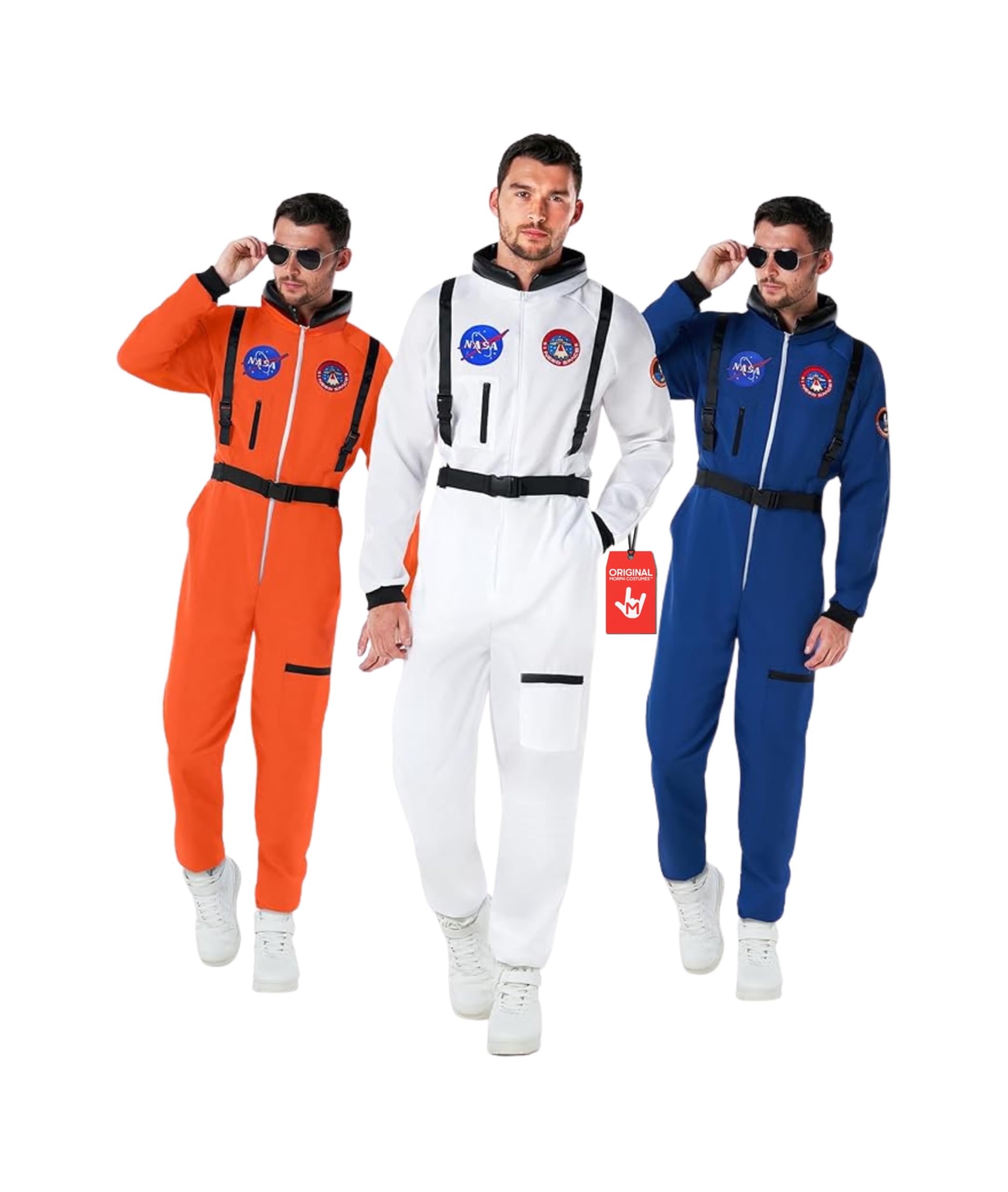 Astronaut Costume Adult, Space Suit Men, Mens Halloween Costume Astronaut Suits, Nasa Costumes Adult