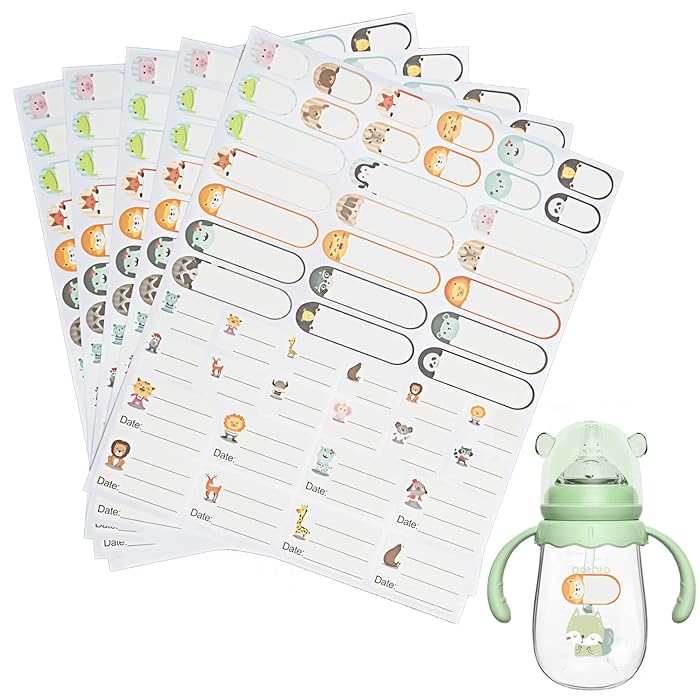 Buy YXHZVON Pack of 235 Name Labels Stickers, Personalised Name Stickers for Children, Animals