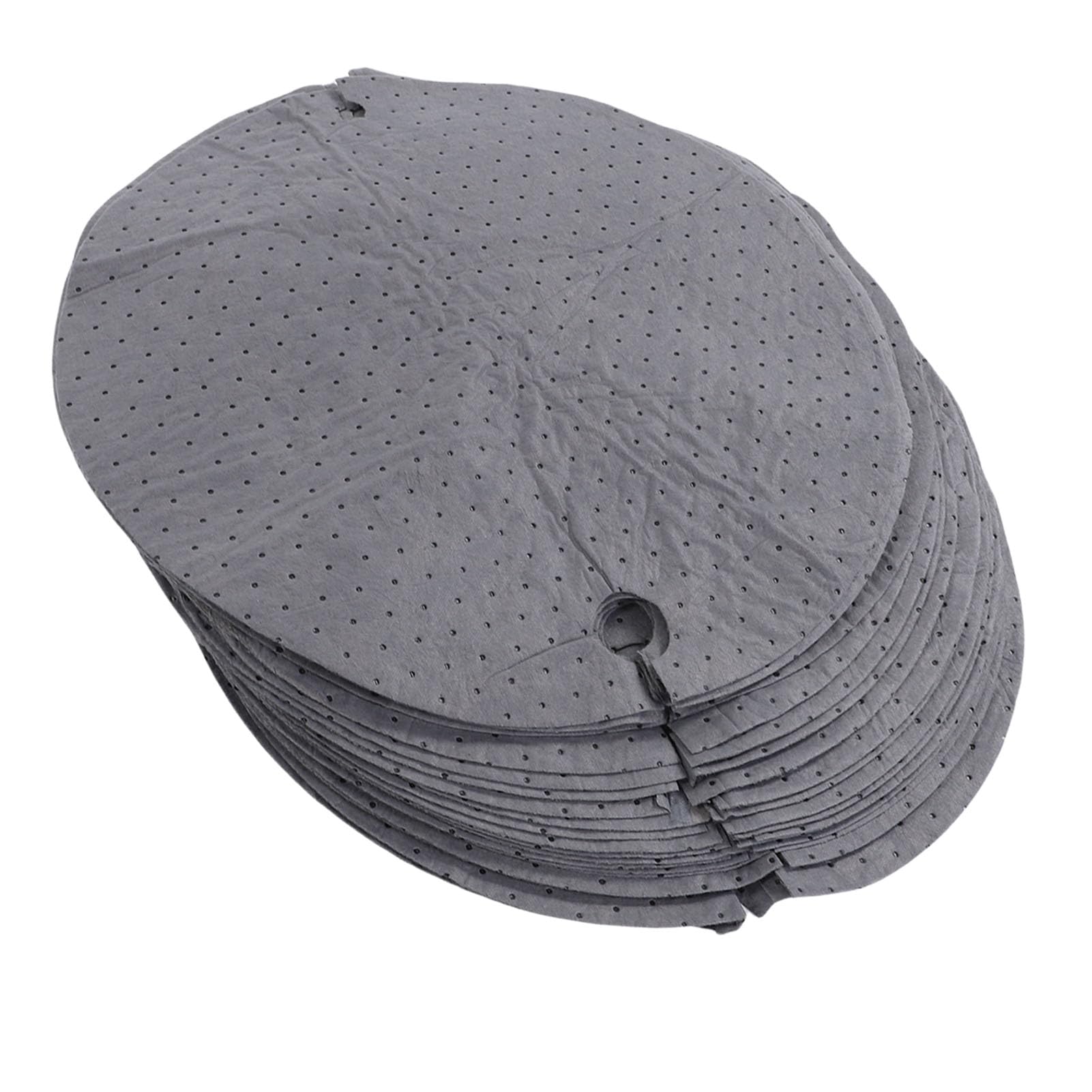 25 Sztuk Absorbentnych Podkładek na Beczki, Średnica 55 Cm do