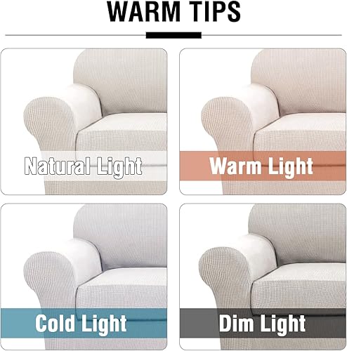 Miniatura 3 de H.VERSAILTEX Fundas protectoras para sillón de hasta 47 pulgadas de ancho de sillón de hasta 47 pulgadas, fundas protectoras para sillón de hasta 47