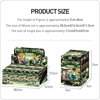 Amazon.co.jp: POP MART MARVEL フォトフレーム シリーズ【アソート