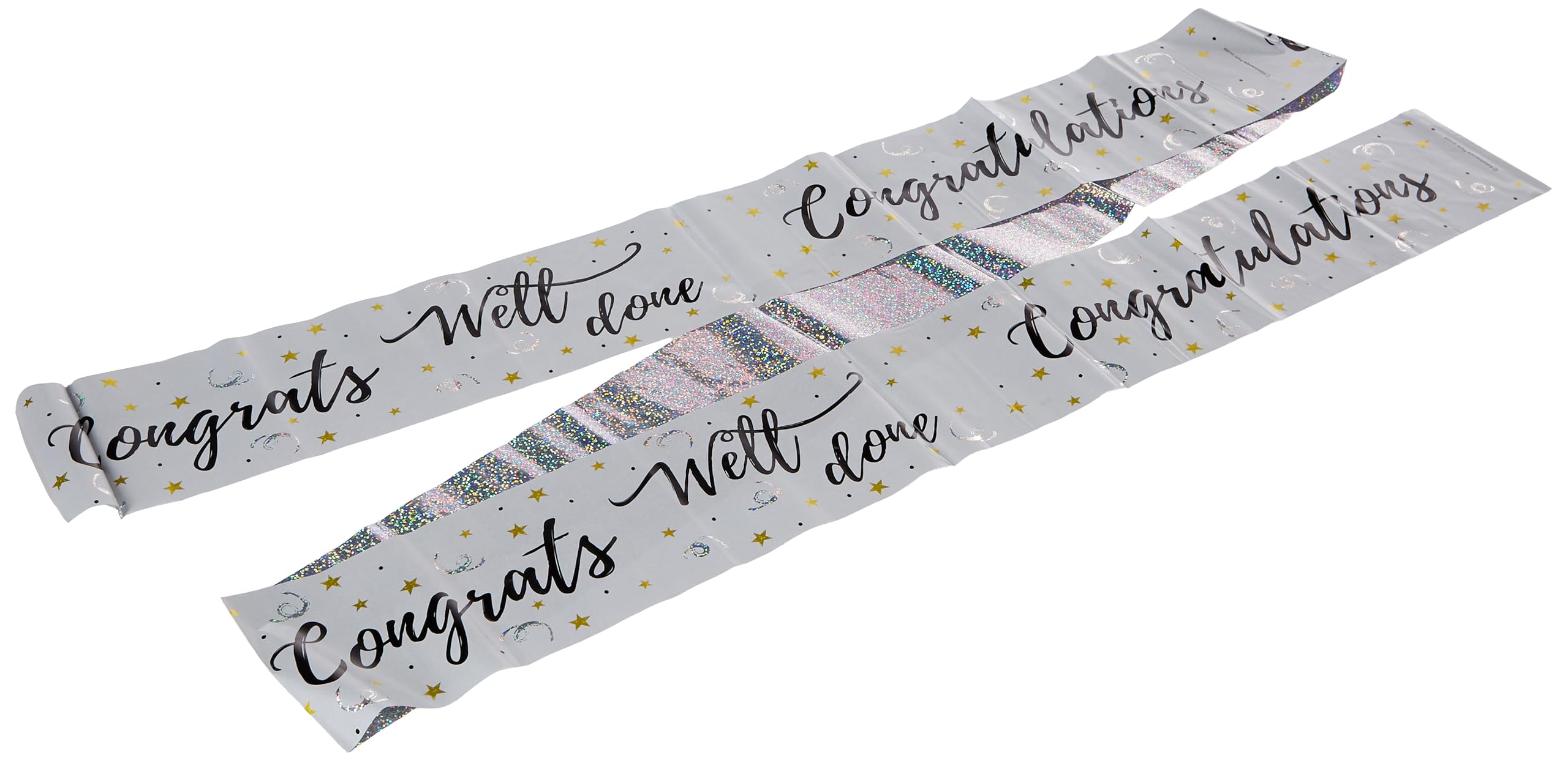 Various Brands Congratulations Foil Banner, Multicolor