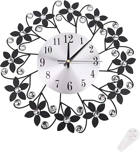 Miniatura 6 de Reloj de pared para decoración de sala de estar, moderno, 3D, silencioso, funciona con pilas, para dormitorio, cocina, oficina, decoración del