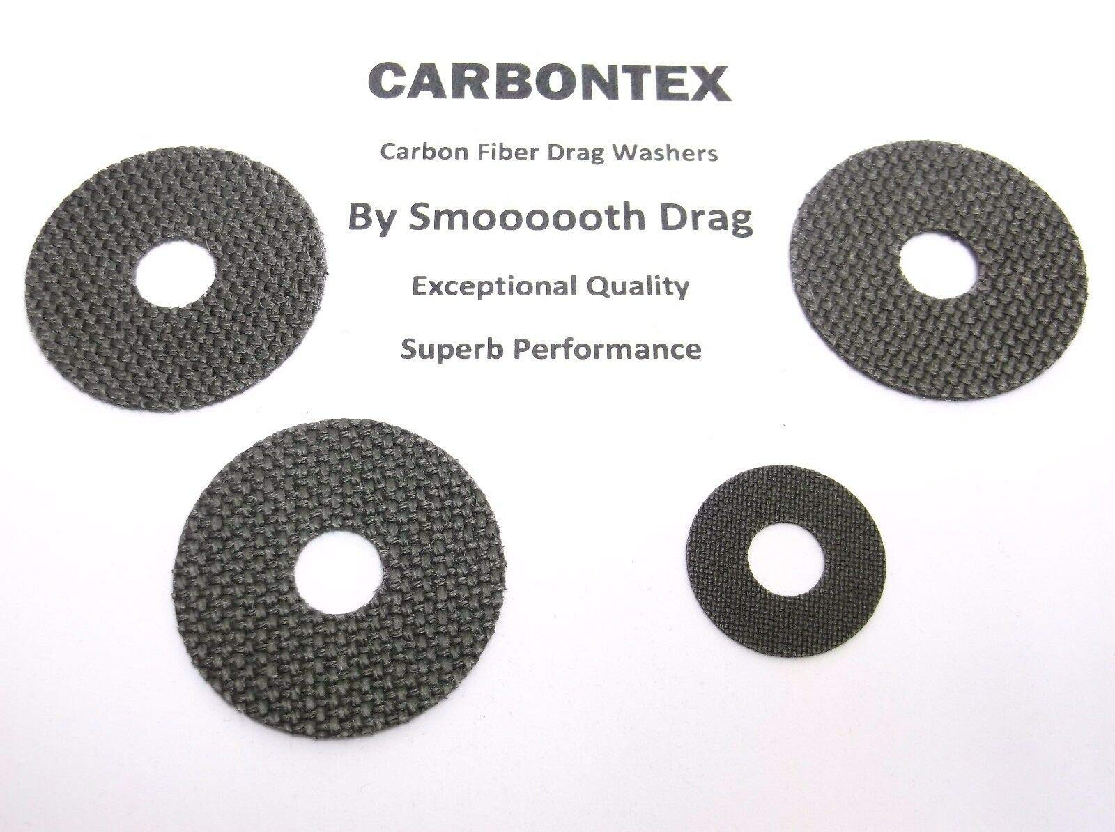 DAIWA Reel Part Sealine SLX50HV (4) Smooth Drag Carbontex Drag Washers #SDD110