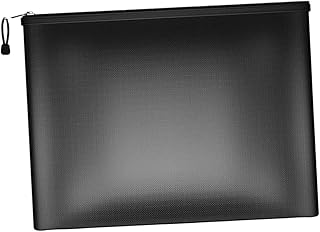 TEHAUX Saco De Arquivo À Prova De Fogo Pasta Para Economizar Dinheiro Pasta À Prova De Fogo Rack De Arquivo Seguro Saco De Dinheiro À Prova De Fogo Bolsa De Dinheiro À Prova D'Água