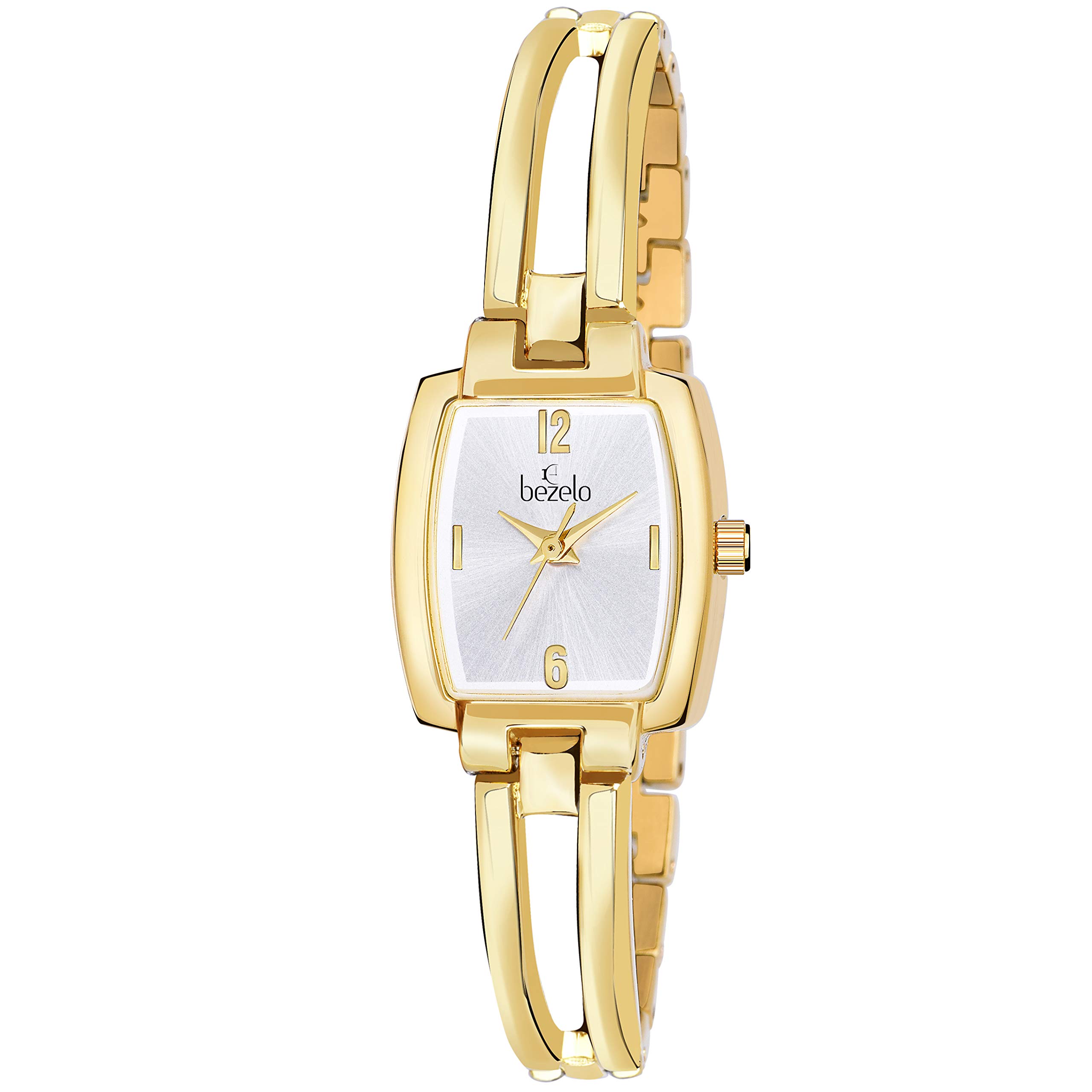 BEZELO Analog Silver DIAL Womens WATCH-LSQ-15524-B (B07Y77VCTD) Amazon Price History, Amazon Price Tracker