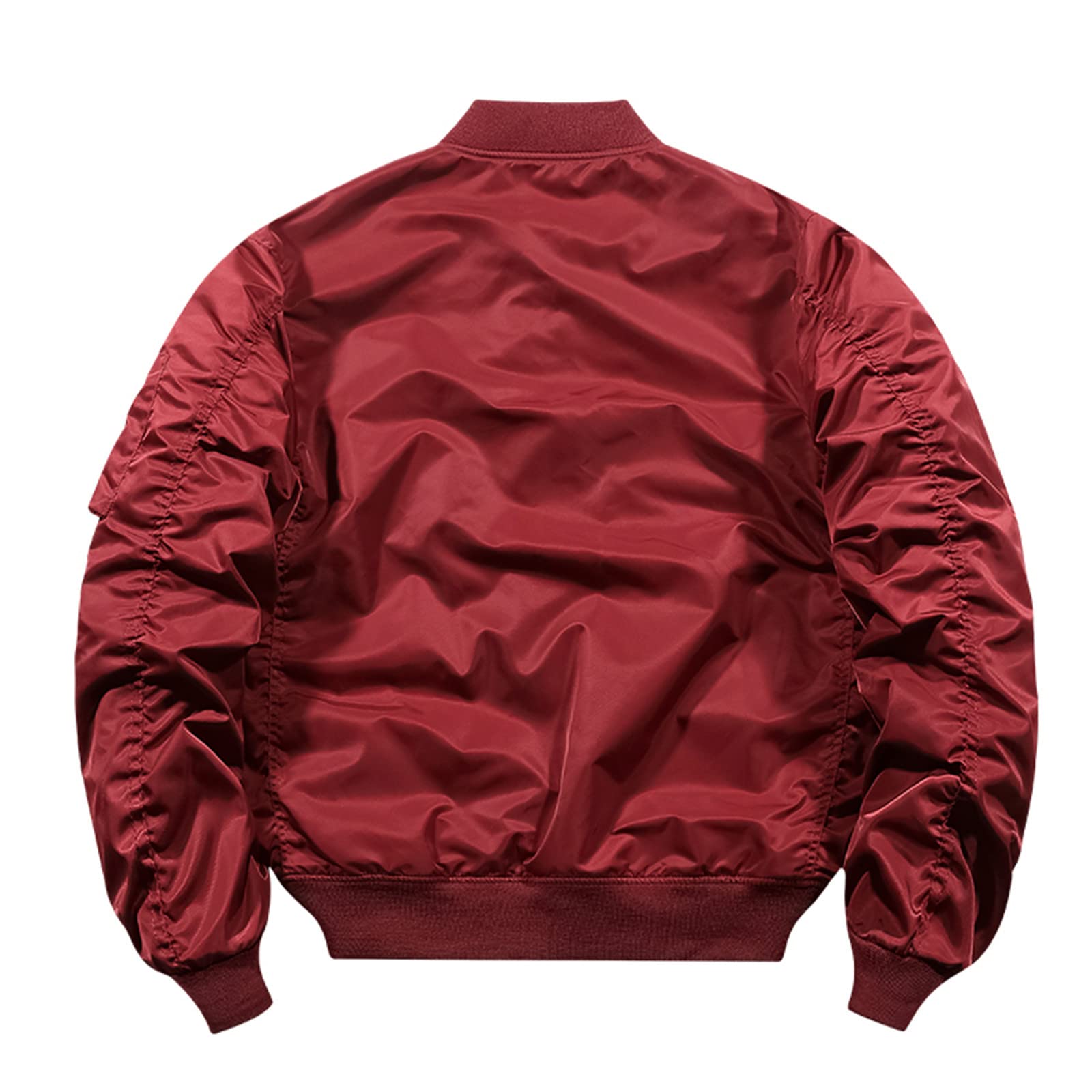 Giacca invernale calda in pile da uomo casual inverno primavera autunno aviatore collo alto giacca cargo bomber giacche Trench casual militare