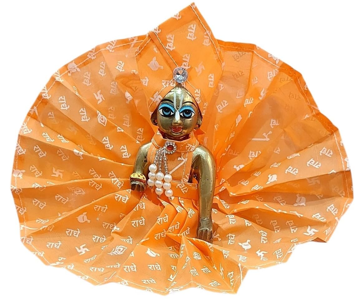 LADDU Gopal Cotton Dress with Cap-image-48