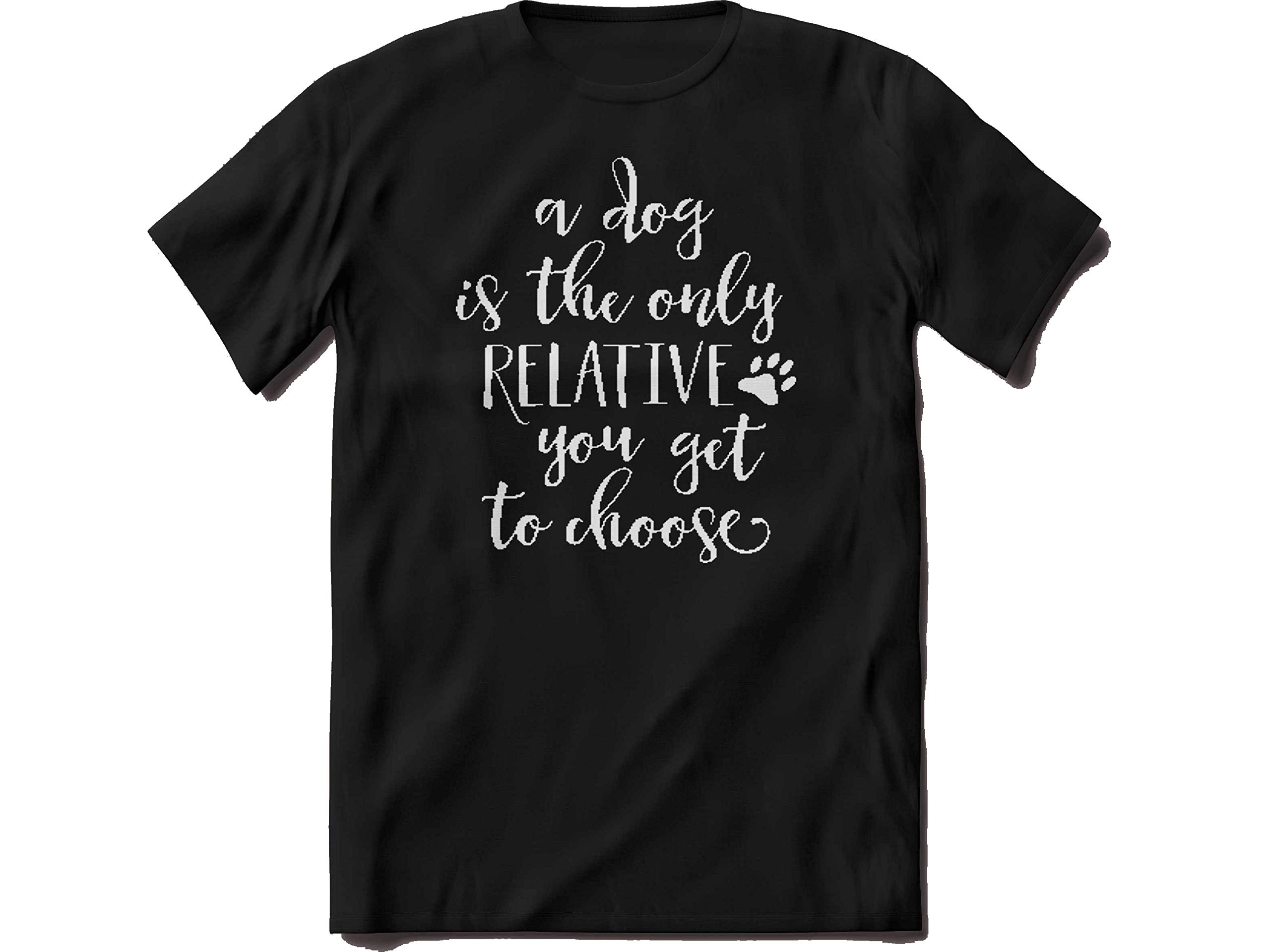 prime thread Graphic Printed T-Shirt for Men | Dog Lover T-shirt | Half Sleeve T-Shirt | Round Neck T Shirt | 100% Black Cotton T-Shirt | Unisex (X-Large, DOG IS The ONLY RELATIVE) (B092JMLB38) Amazon Price History, Amazon Price Tracker