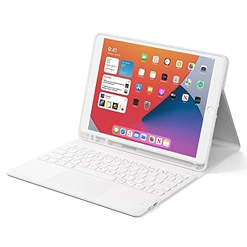 【キーボードカバー付】iPad 第8世代 iPad8世代 Amazon.co.jp: ZXA キーボードケース iPad 第9世代/第8世代/第7