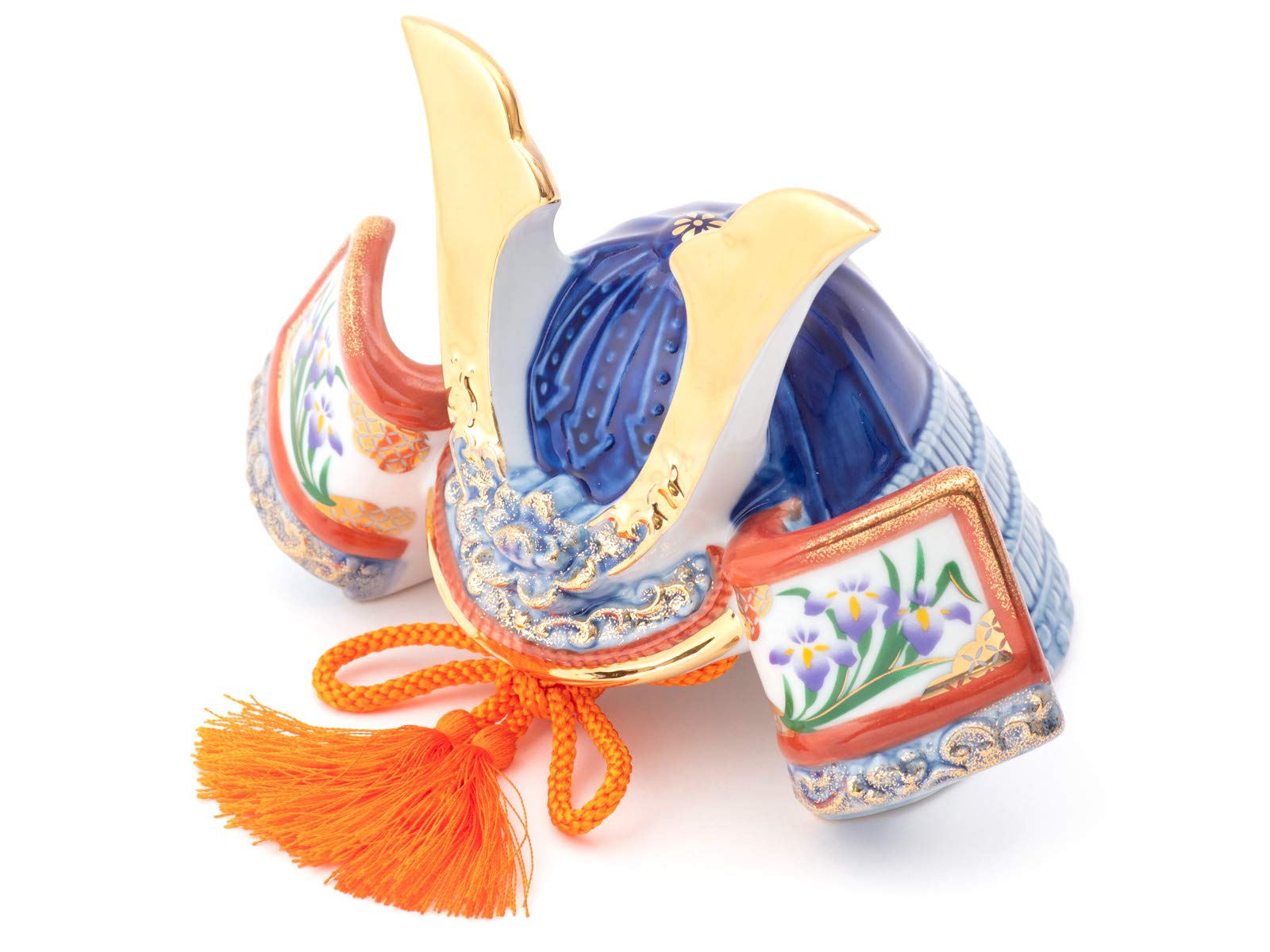 Amazon | （Smileまーけっと） 兜飾り 兜 五月人形 陶器