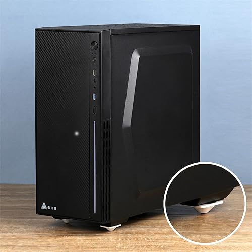 Miniatura 5 de 8 piezas mini ruedas autoadhesivas de acero inoxidable rueda universal de rotación de 360 grados caja de almacenamiento para muebles cubo de basura