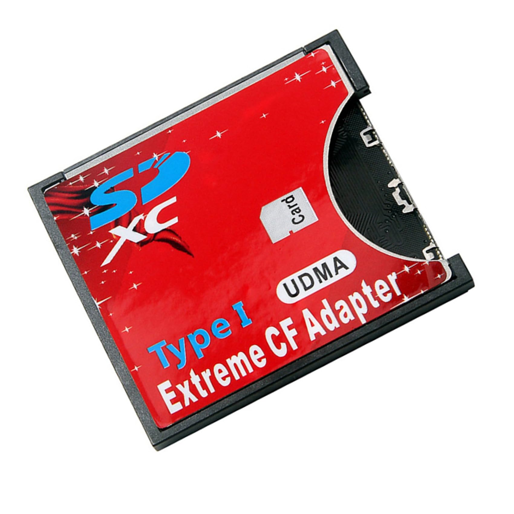 5X Nowy Pokrowiec na Kartę SD do ObsłUguje Bezprzewodową Kartę WIFI SD Typ i Adapter SLR Camera Red