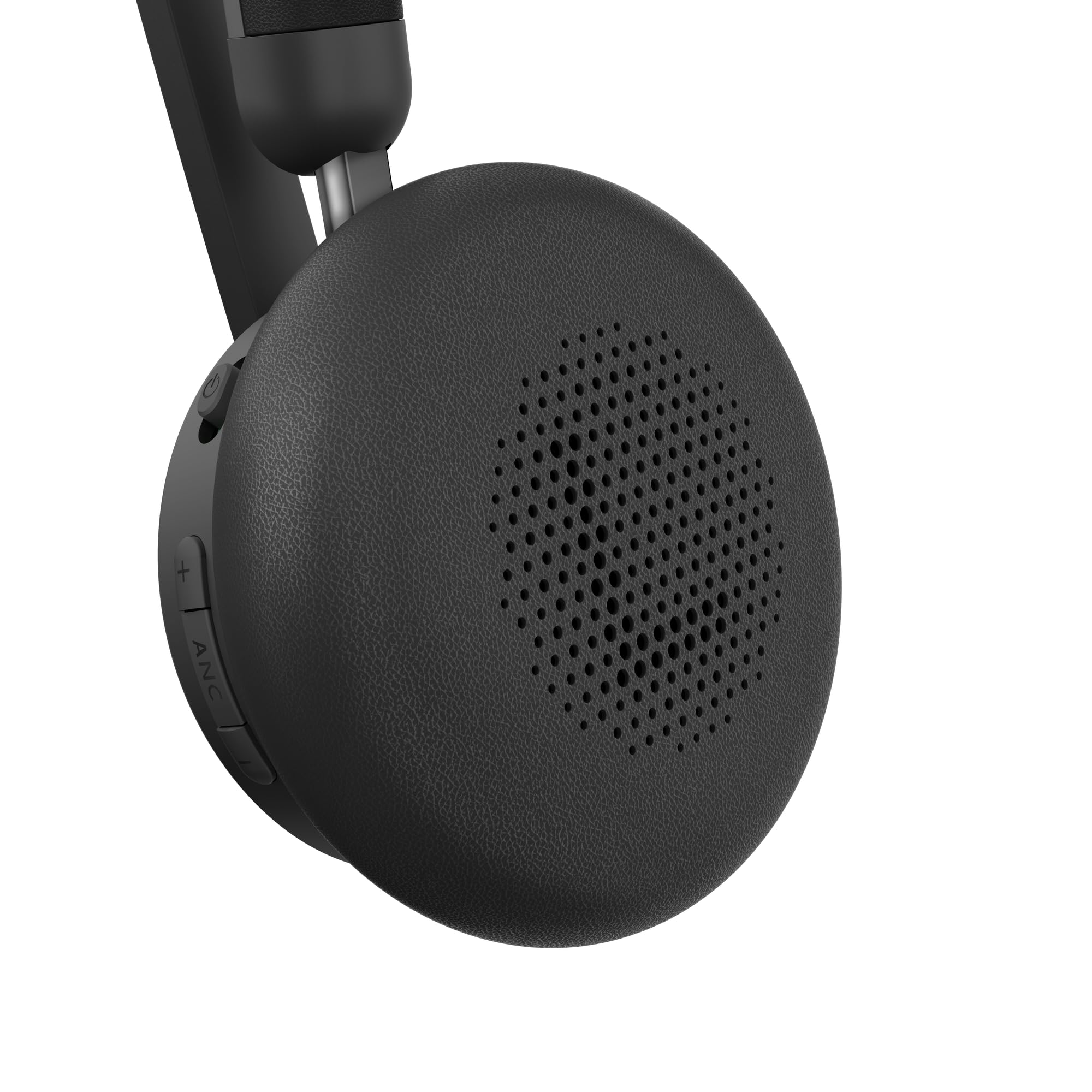Lenovo 6550 - Headset - On-Ear - Bluetooth - kabellos - aktive Rauschunterdrückung - Schwarz - Zertifiziert für Microsoft Teams