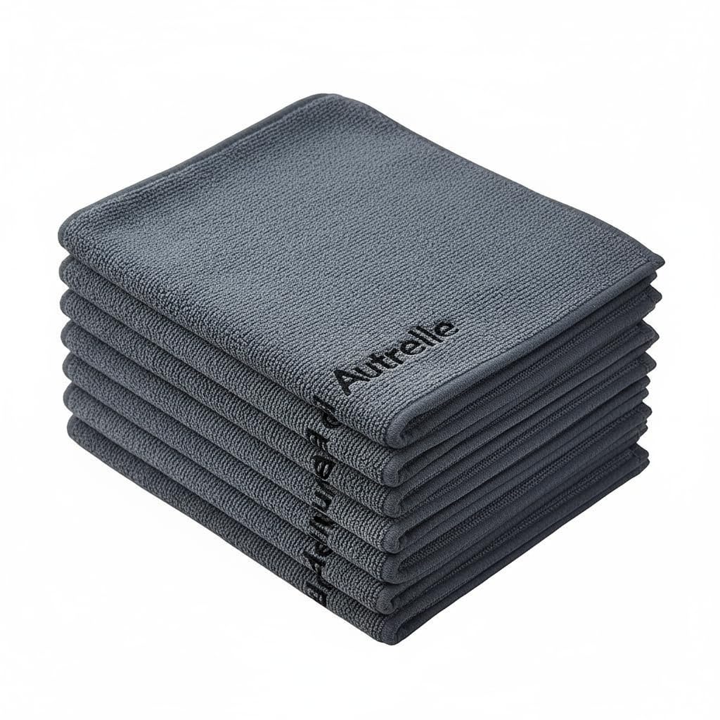 Microfiber Cloth – 2 pcs 40x40 cm, 350 GSM – Thick Lint & Streak-Free Multipurpose Cloths for Car & Bike Cleaning, Polishing, Washing & Detailing-image-14