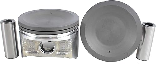 Miniatura 3 de DNJ PRK625 Kit de pistón y anillo para Nissan Altima Frontier Xterra 2.4L L4 DOHC 16V aspirado naturalmente KA24DE