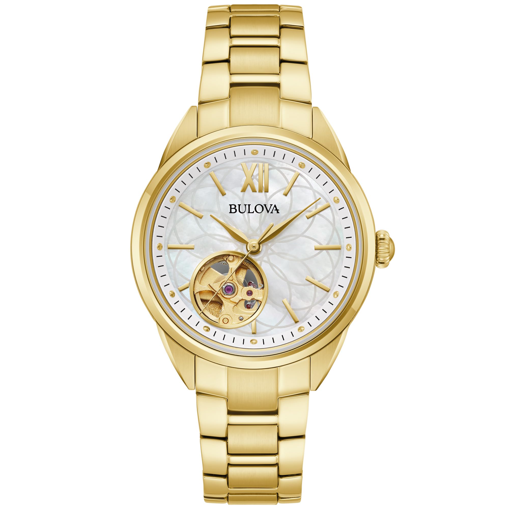 Bulova Automatic Watch 97L172, Dorado
