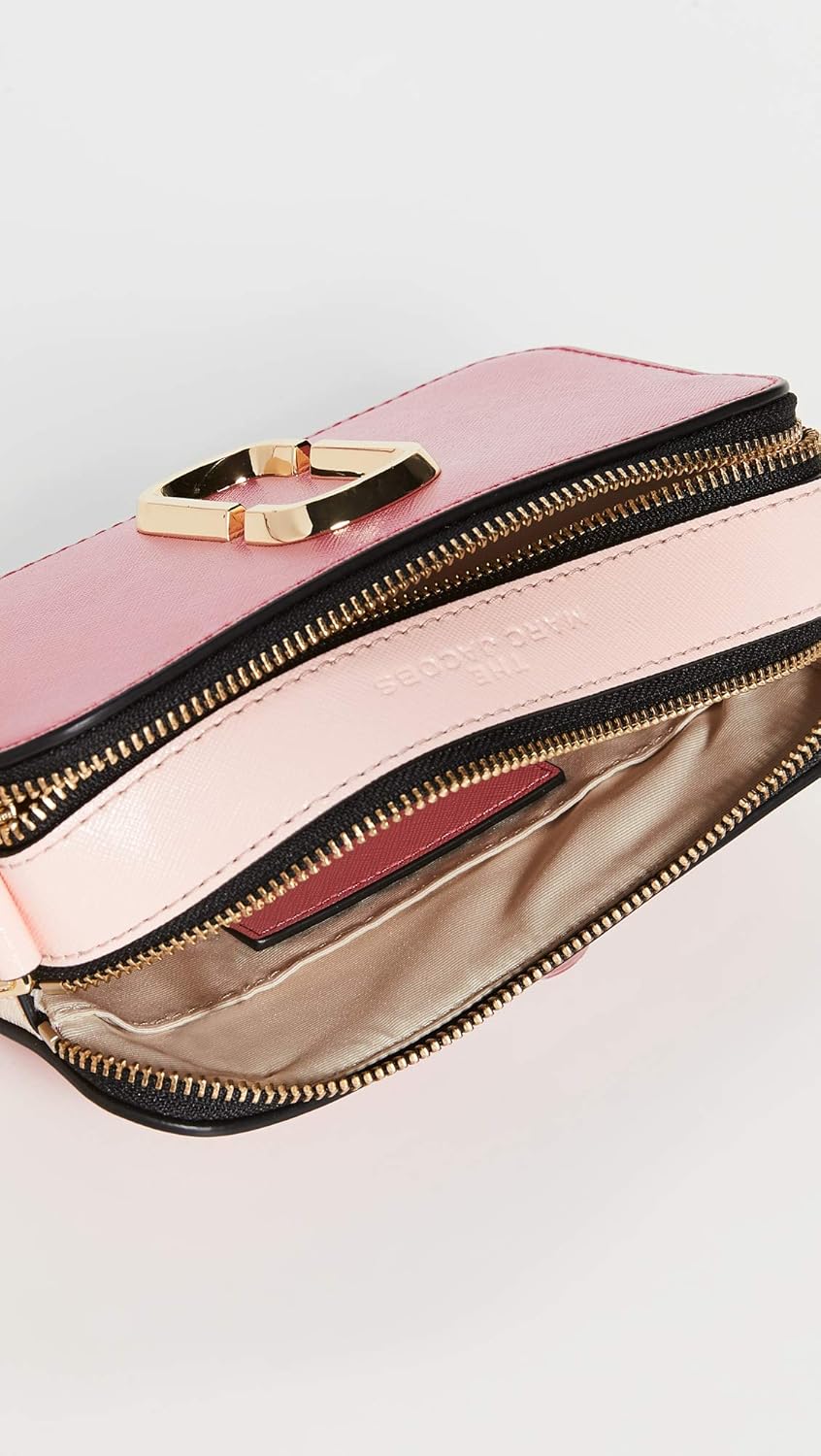 Marc Jacobs Women's Snapshot Crossbody Bag, Dragonfruit Multi, One Size - Image 6