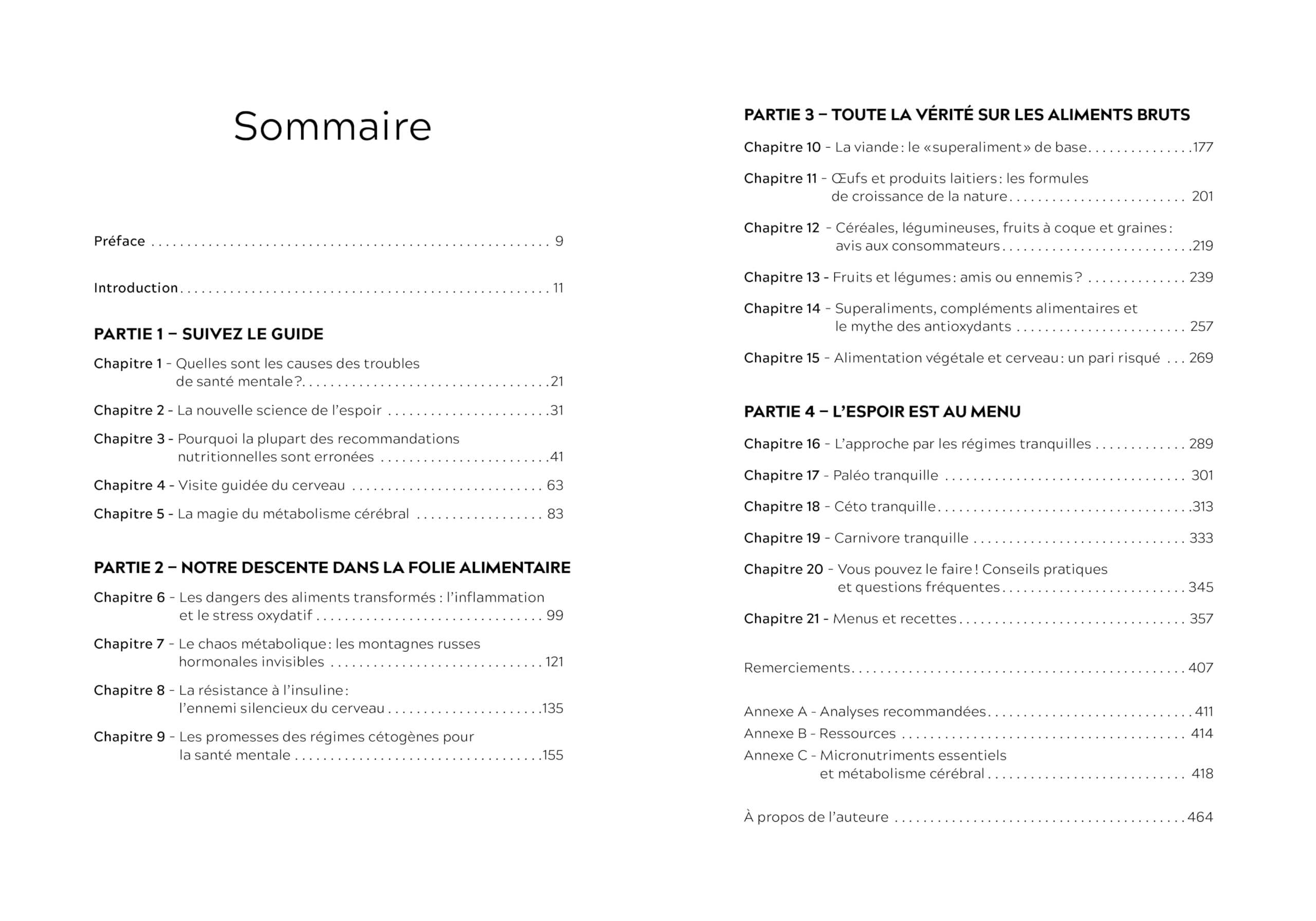 Nourrir son cerveau, soigner son mental: Les stratégies alimentaires fondées sur la science contre l’anxiété, la dépression, la bipolarité, les troubles de l’attention, de la mémoire, Alzheimer...