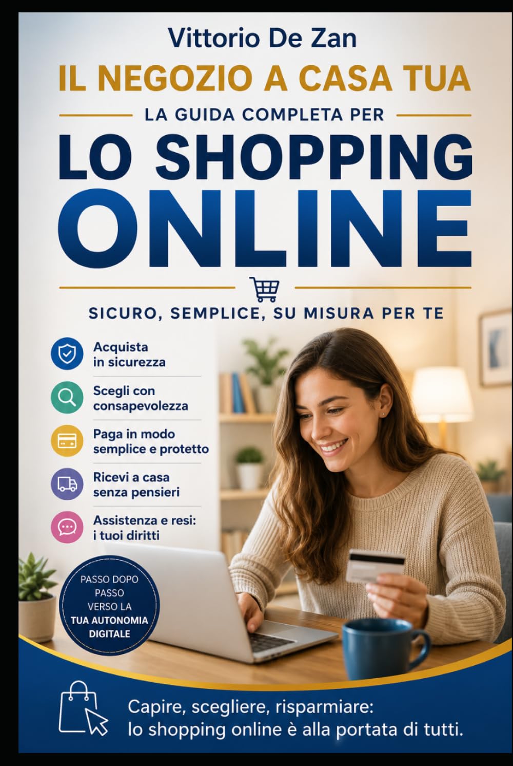 Il Negozio a Casa Tua: Tutto quello che devi sapere sui negozi online per comprare bene e proteggere i tuoi dati. Dalla barra di ricerca alla consegna ... con successo nello shopping su internet.