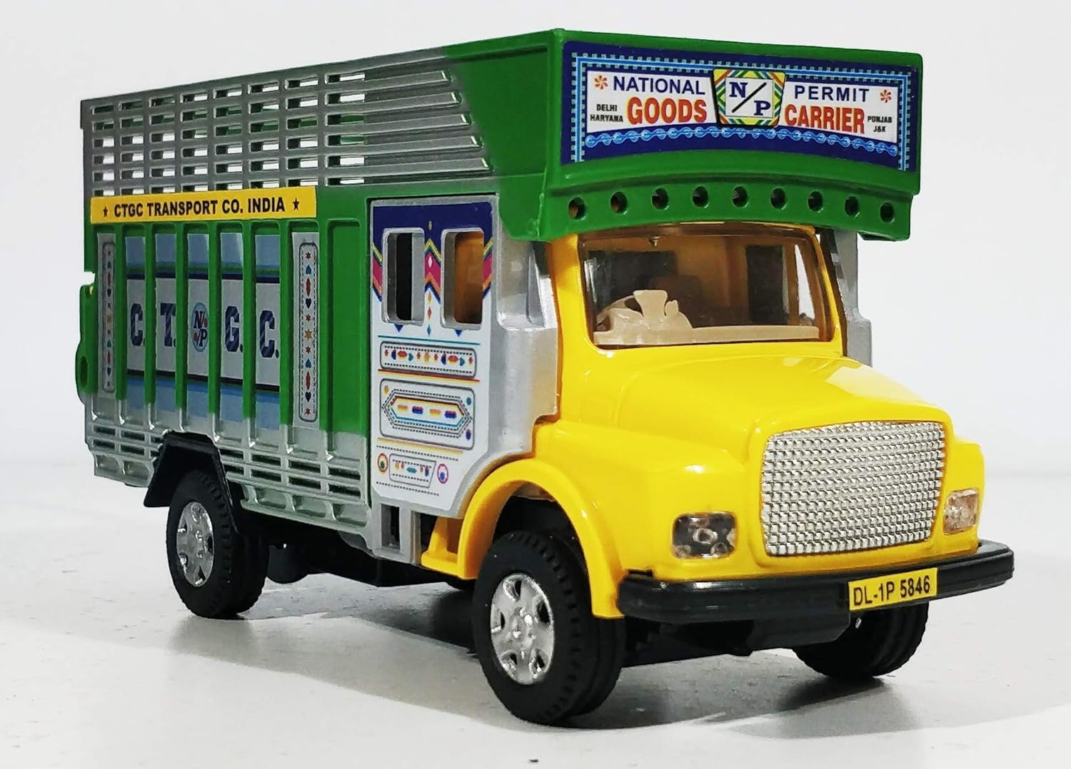 NPRC Public Truck Miniature Automobile Toy (Pull Back Action) (Yellow) (B0CK6SJC81) Amazon Price History, Amazon Price Tracker