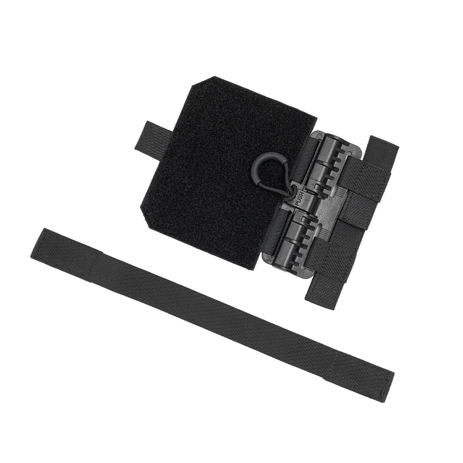 Quick Release Cummerbund Conversion Attachment for Tactical MOLLE Vest Quick Disconnect Buckle Hook & Loop Strap & Flap Adapter for Airsoft/Training Vest Accessories