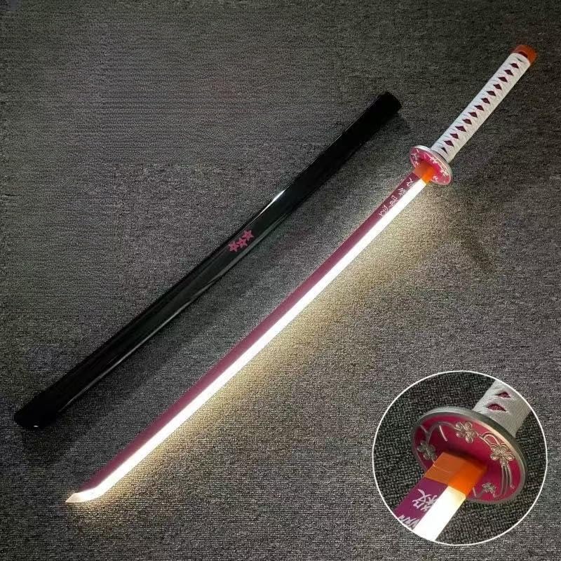 Amazon.co.jp: 我妻 善逸 冨岡 義勇 鬼滅の刃 コスプレ道具 LED発光 熱