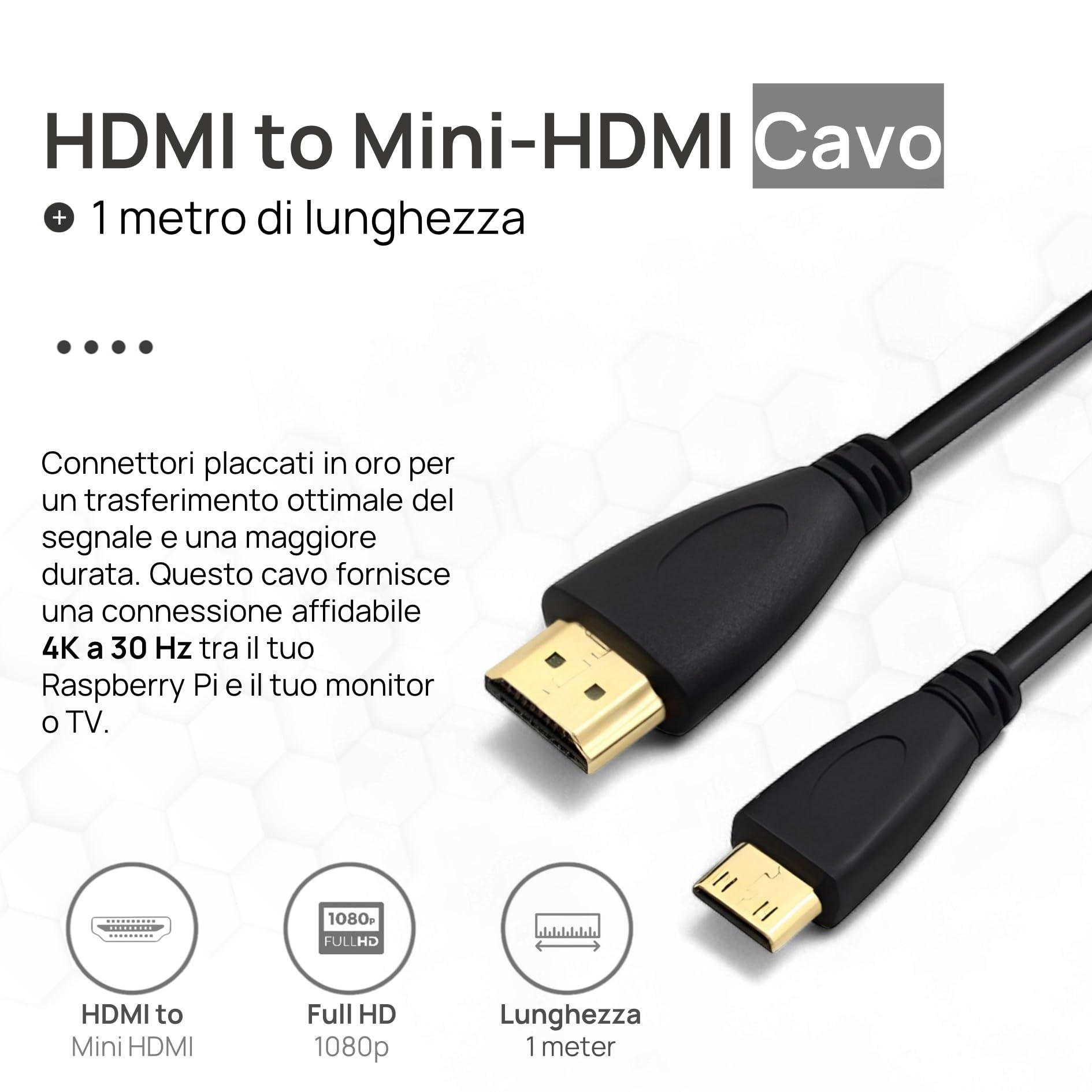 db-tronic Raspberry Pi Zero 2 W Starter Kit | Custodia con 3 coperture | Alimentatore da 13 W | Cavo mini HDMI da 1 m | Cavo per fotocamera | Piedini in gomma