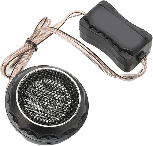 Miniatura 6 de Juego de 2 altavoces de agudos para audio de automóvil, audio de auto súper alta frecuencia de 140 W con agudos suaves, Plug and Play, fácil