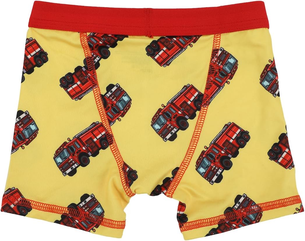 Bioworld Vehicles AOP Toddler Boy's 5-Pack Boxer Briefs-3T - Image 3