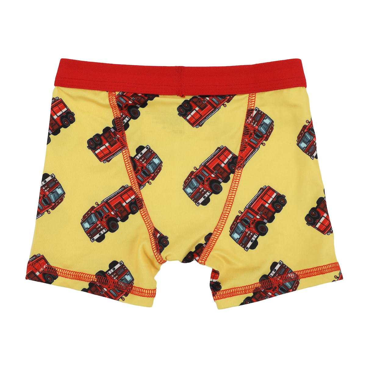 Bioworld Vehicles AOP - Boxer da bambino, confezione da 5, taglie 2T-5T