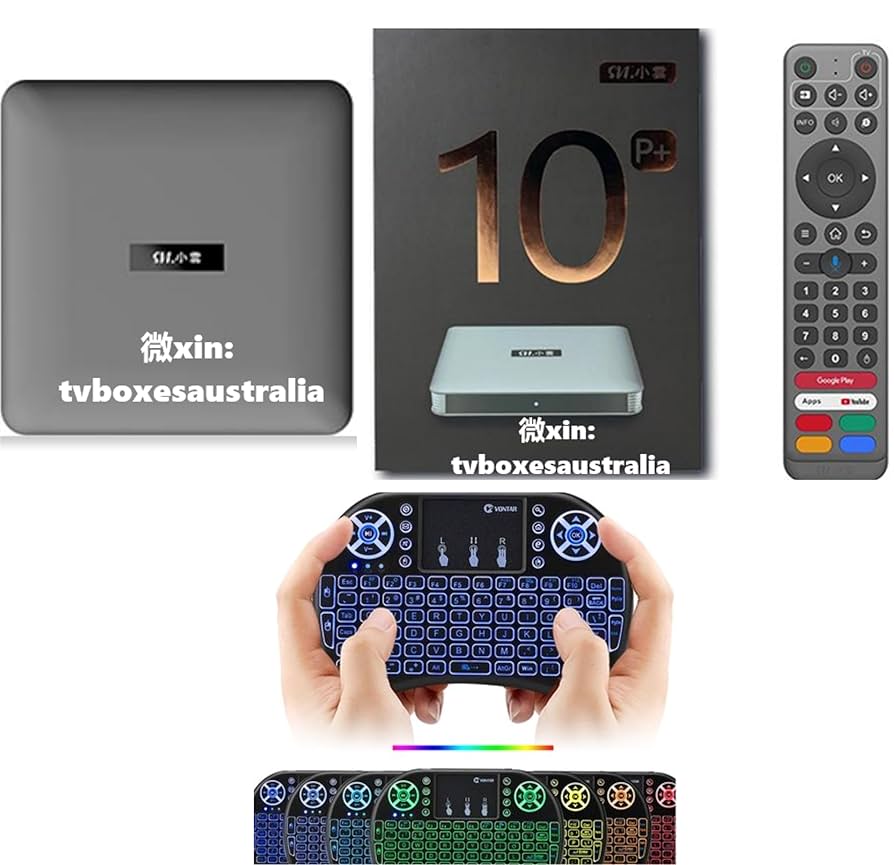 ★SVICloud 10Pテレビボックス（ミニキーボード付き） SviCloud 10P+ TV Box | Ultimate Smart TV Box for Global