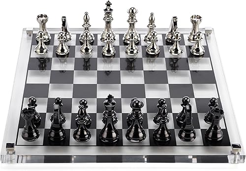 Z Gallerie Acrylic Chess Set
