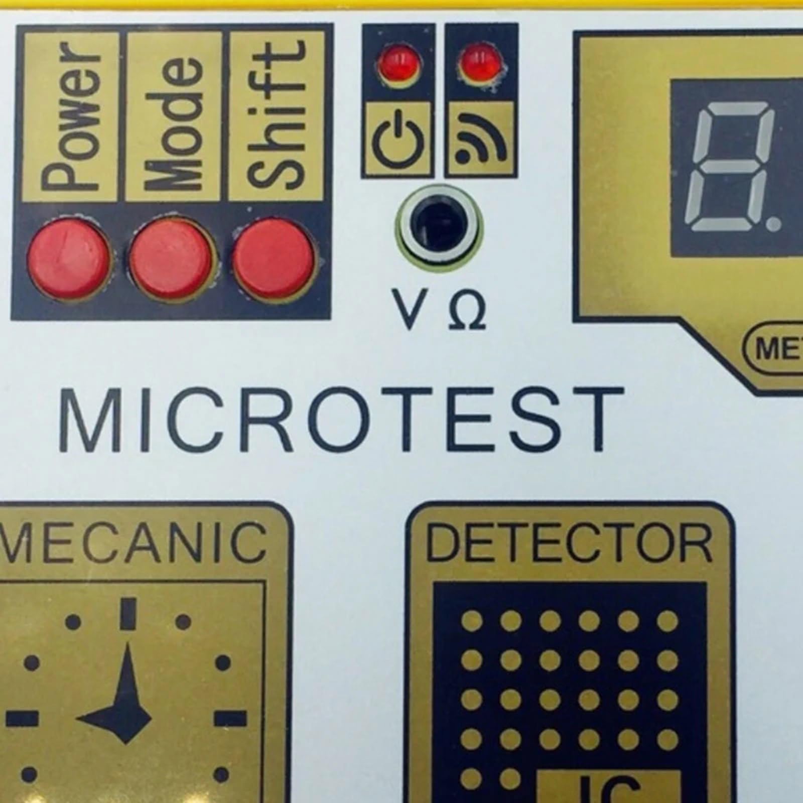 Tester ruchu miernika elektronicznego i test impulsów akumulatora, odpowiedni do naprawy zegarków z testerem ruchu z funkcją deagnetyzatora