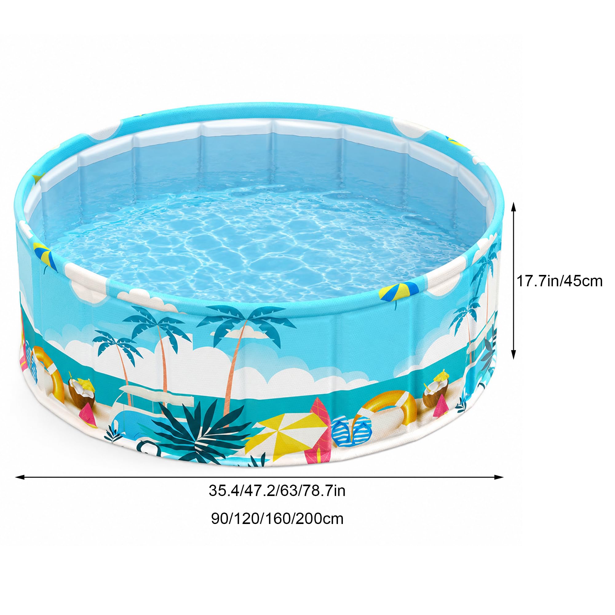 Piscina Elevada Redonda para Niños y Toda la Familia