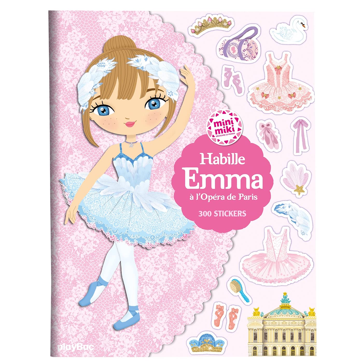 Minimiki - Stickers - Habille Emma à l'Opéra de Paris: Avec 300 stickers