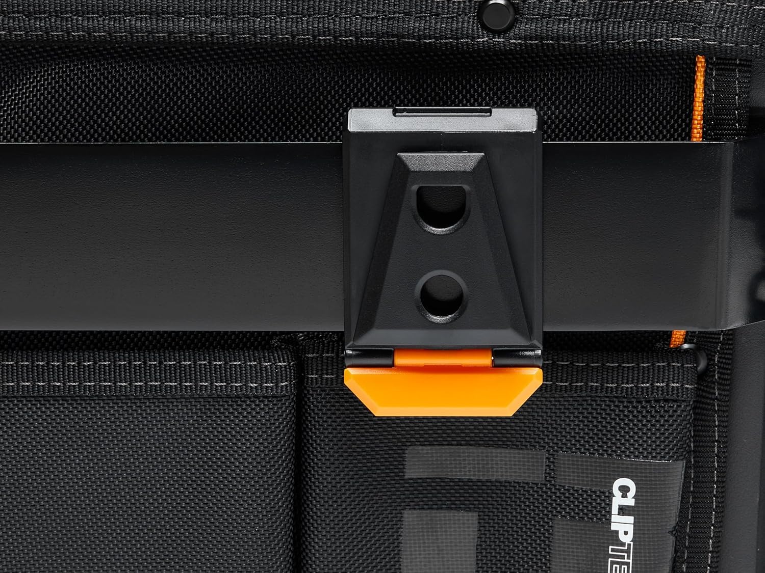 ToughBuilt – 16" Massive Mouth Tool Bag, Heavy-Duty Wide-Mouth Storage Bag with Rigid Frame & 1680D Ballistic Fabric, Reinforced Handles & Waterproof Base